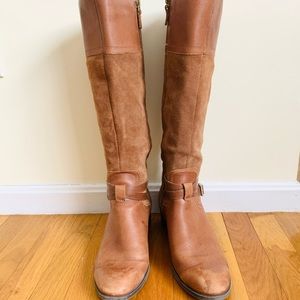Franco Sarto Brown Lapis Boots